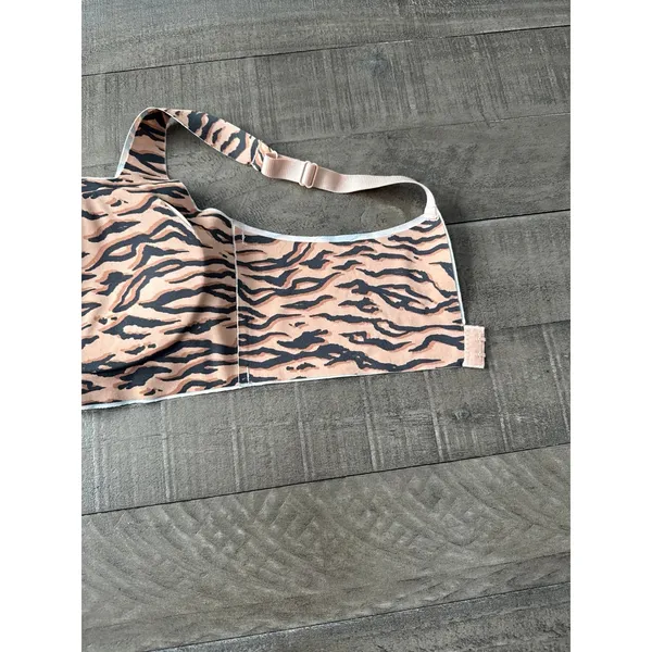 Steve Madden Women's Animal‎ Print Padded Bra Size Large - Image 11