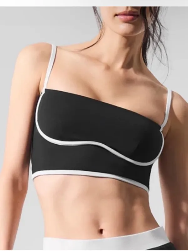 ALO Airbrush Streamlined Bra Tank NEW - Image 3
