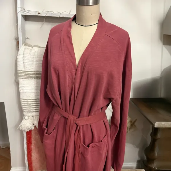 Free People Maxi Cardi Wrap Robe Size X-Large - Image 9