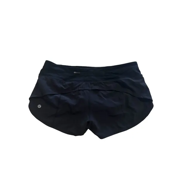 LULULEMON Womens Black Workout Shorts Size 8 - Image 4