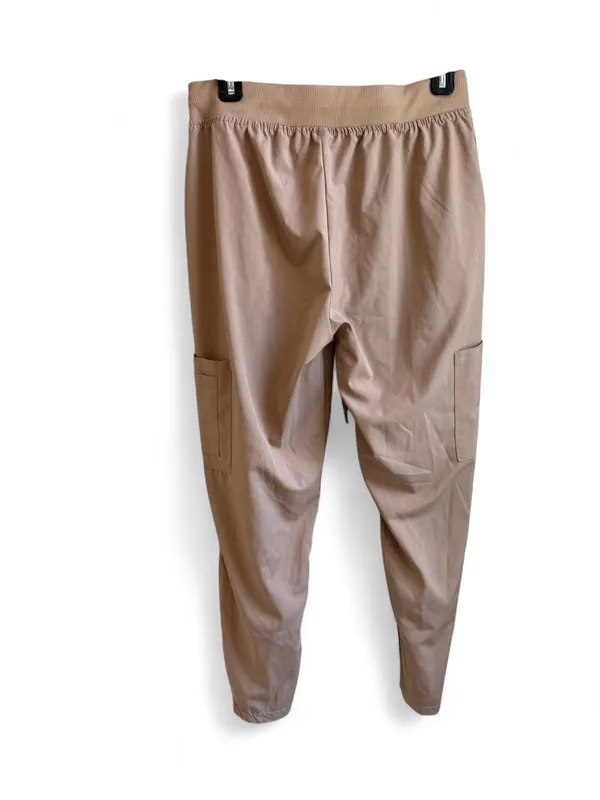 Nautica Tan Cargo Jogger Scrub Pants - Image 3
