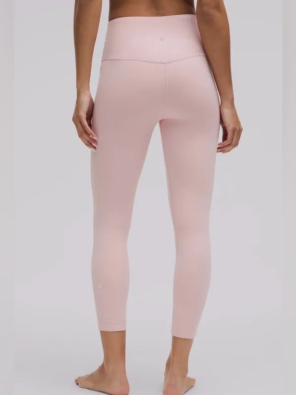 Lululemon Align High-Rise Light Pink Leggings Sz 2 - Image 2