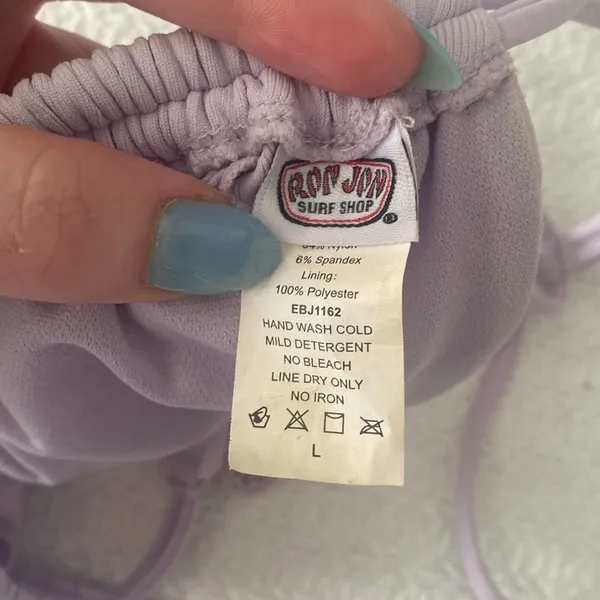 Ron Jon Lilac/Lavender Bikini, Large - Image 2
