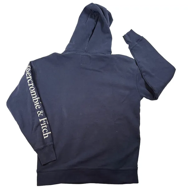 Abercrombie & Fitch Soft Collection Relaxed Fit Embroidered Hoodie | Size Small - Image 5