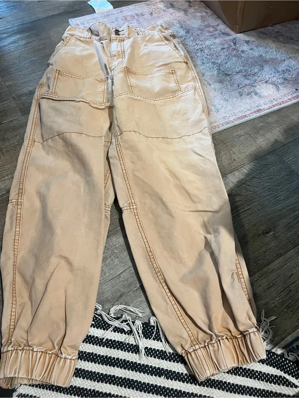 Bdg Utility Jogger Pants in Faded Tan - Image 3