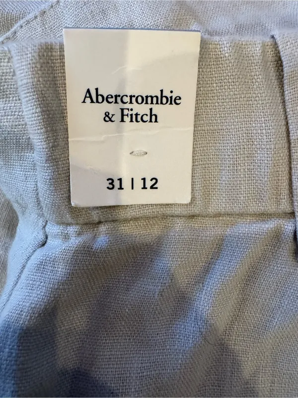 Abercrombie & Fitch Linen Collection Pants – Size 31 | 12 NWT - Image 5
