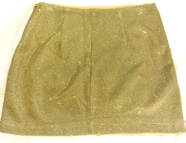 Gold skirt  - Image 2