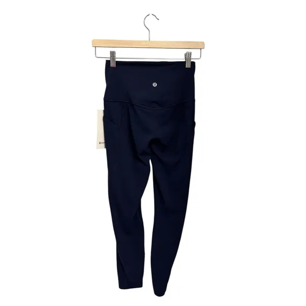 Lululemon Align HR pant 25” size 6 with pockets True Navy New with Tags - Image 2