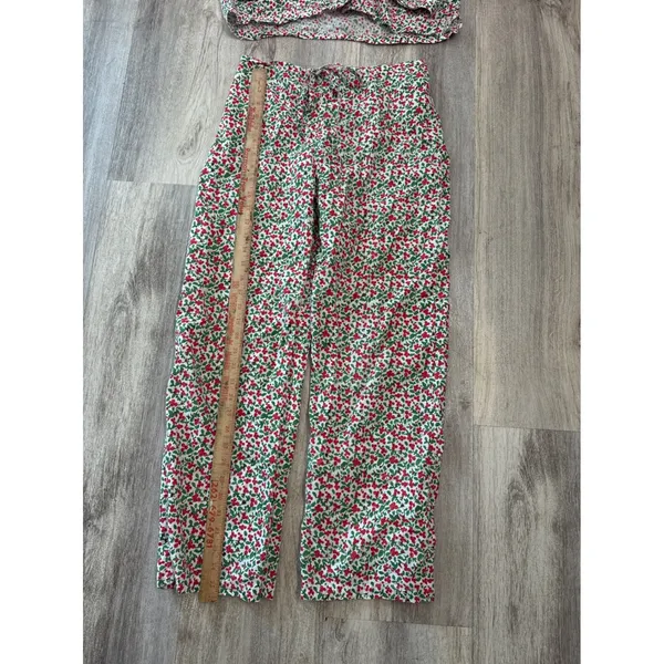 Roller Rabbit Roberta Christmas Holly Berry Size Small Womens Pajamas Set - Image 10