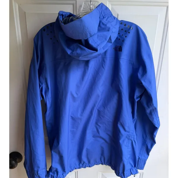 The North Face Women's HDT HyVent Flashdry 2.5L Blue Hooded Rain Jacket Large - Image 7