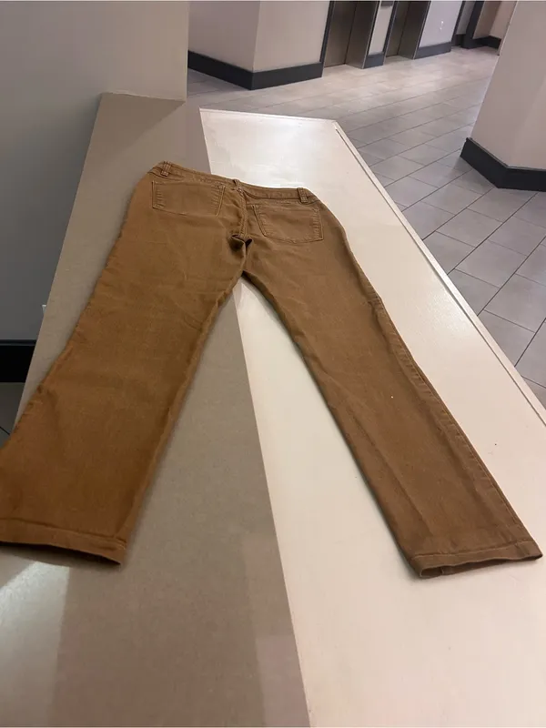 Jeans Prana Caramel Straight-Leg Jeans 2/26 regular inseam - Image 5