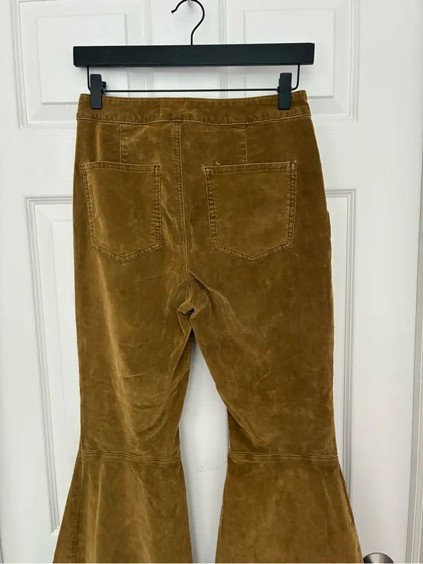 Free People We The Free Just Float On Cord Flare Pants, Velvet Corduroy - Image 7