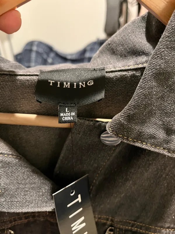 Timing Denim Washed Black  - Image 5