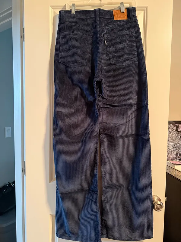 Levi’s Ribcage Wide-Leg Jeans Corduroy - Image 4