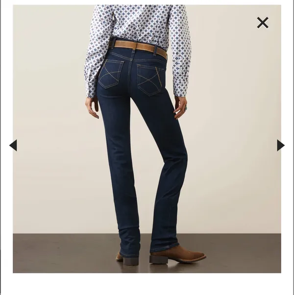 Ariat Perfect Rise Straight Leg Jeans - Image 2