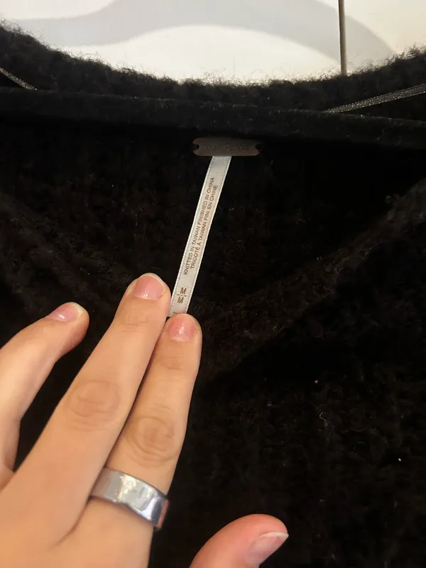 Fluffy Free People Sweater - Image 2