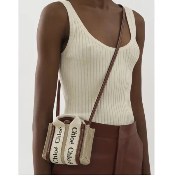 CHLOE Woody nano crossbody bag mini bag - Image 2