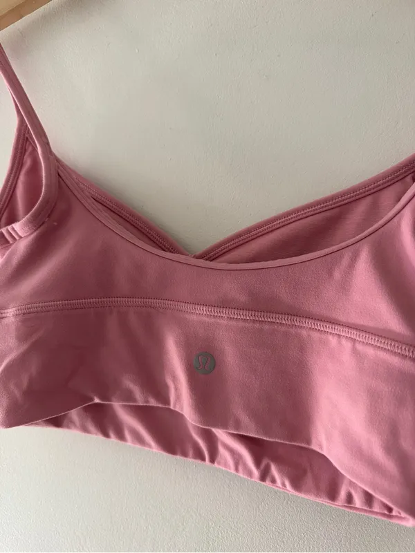 Lululemon Align Sweetheart Bra Pink Tide Square Dot - Image 7