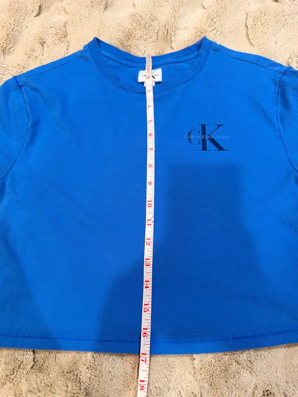 Calvin Klein Vintage Crop Top Lounge Casual Streetwear Athleisure Relax Comfy - Image 6