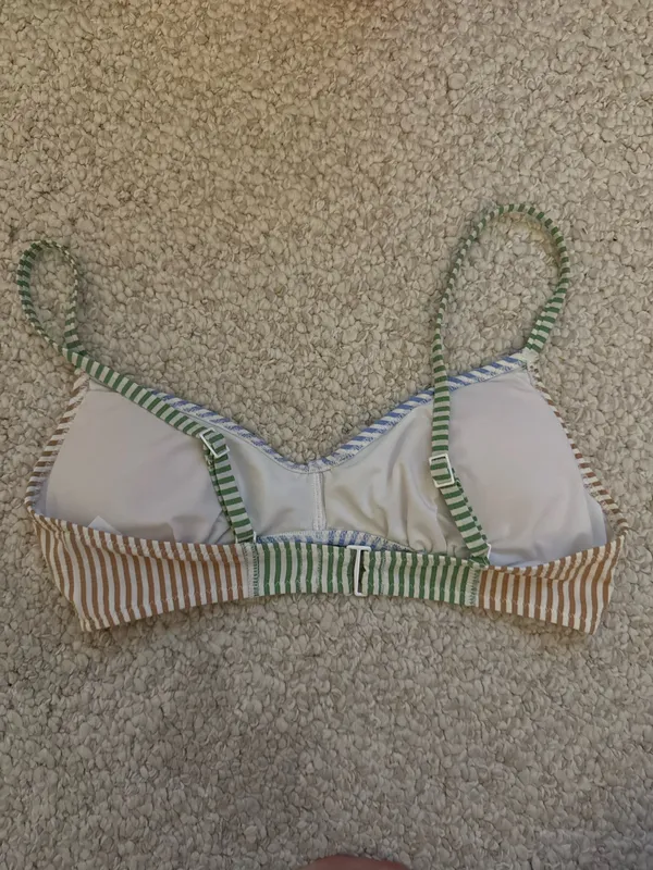 Aerie Scoop Striped Bikini Top - Image 2