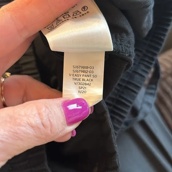 Gap Everyday Easy Pants, Drawstring Waist, Black, Size Small - Image 7