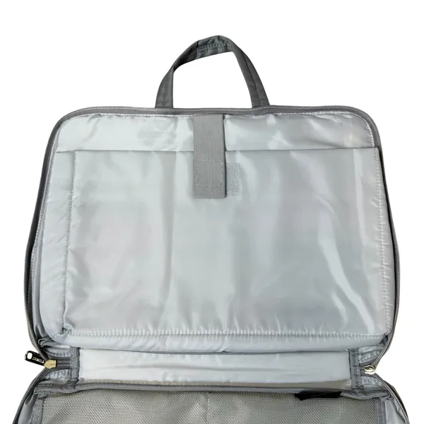 Ytonet 15.6 Inch Womens Laptop Sleeve Carrying Case Water Resistant Gray NWT - Image 8