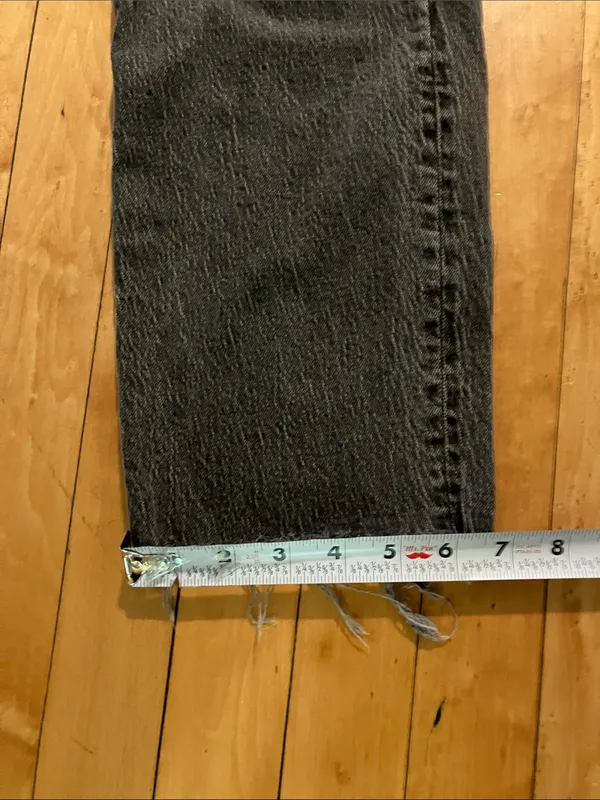 Madewell Perfect Vintage Straight Jeans in Black Size 25 - Image 9