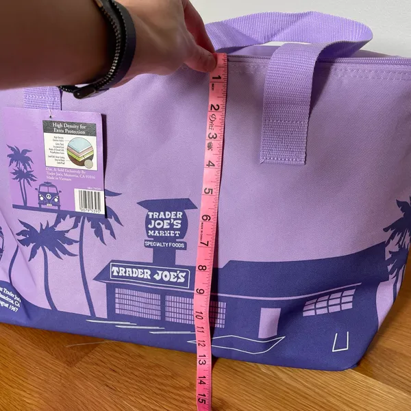 Trader Joe’s Purple Insulated Reusable Bag - Image 6