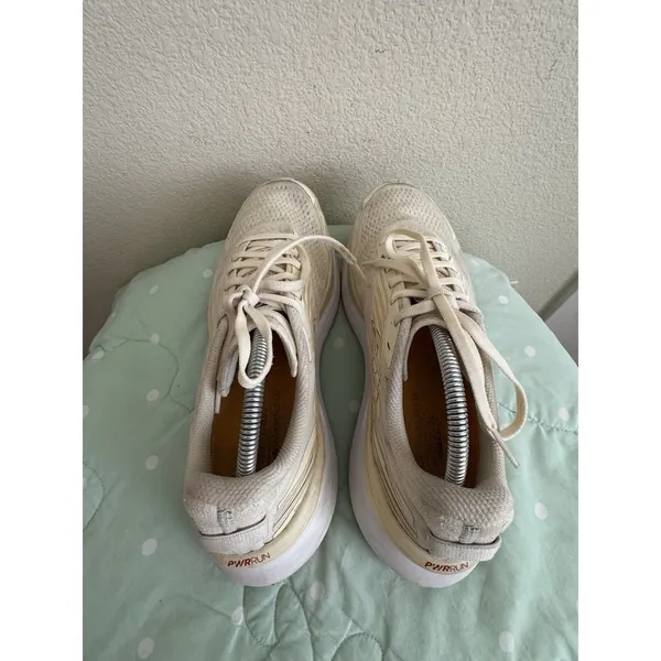 Saucony Endorphin Shift Women’s Running Shoes Beige/White/Yellow size 10.5 - Image 11
