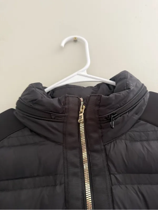Michael Kors Black Quilted Puffer Jacket - Image 3
