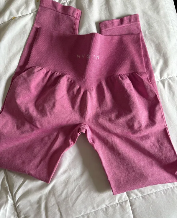 NVGTN Leggings Pink - Image 2