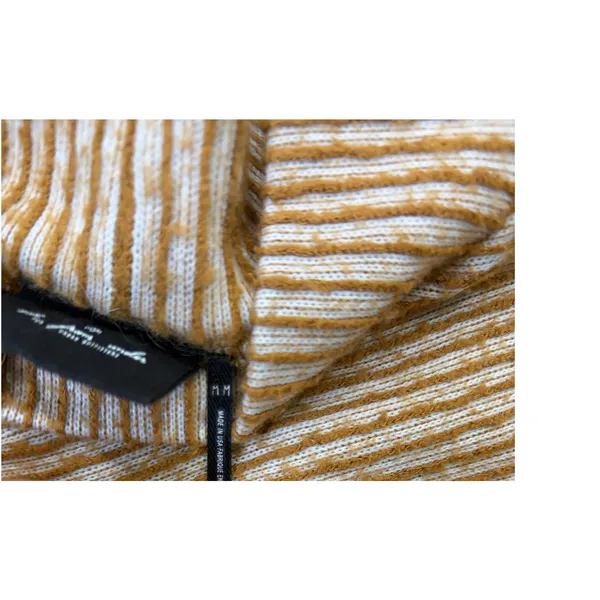 Out From Under Urban Outfitters Mock Neck Sweater Medium Striped - Image 5