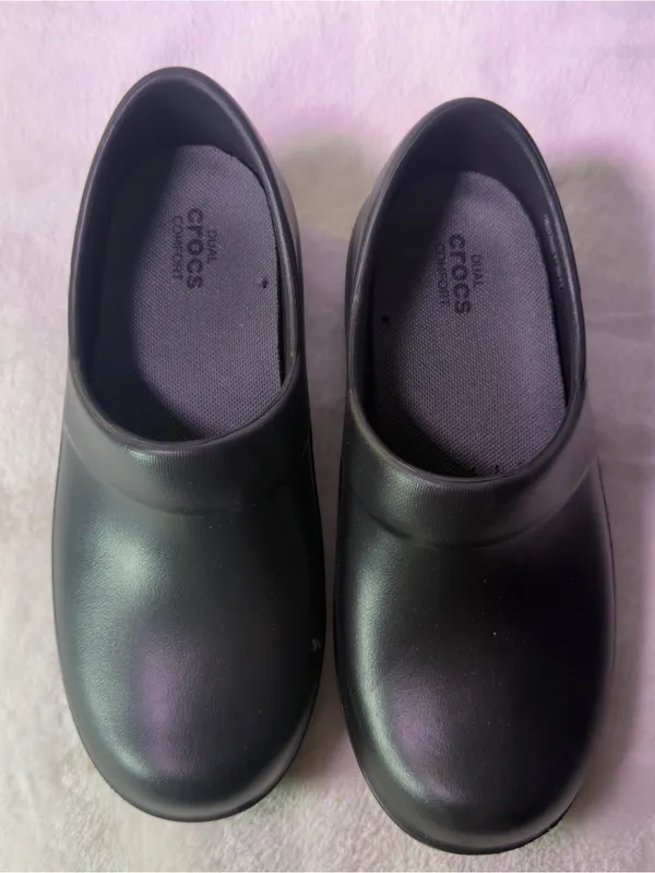 CROCS Women's Black Slip-On Clog - Image 4