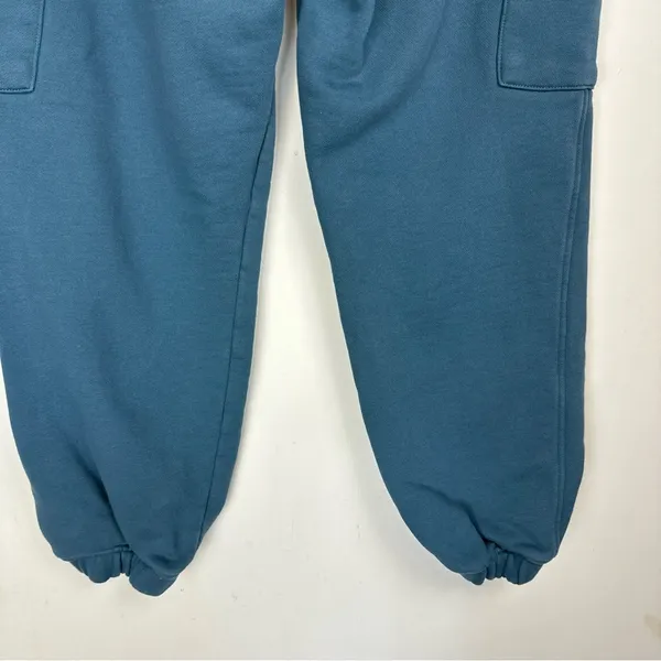 Oner Active All Day Cargo Joggers Sz Medium Teal Blue Pocket Sweatpants - Image 15