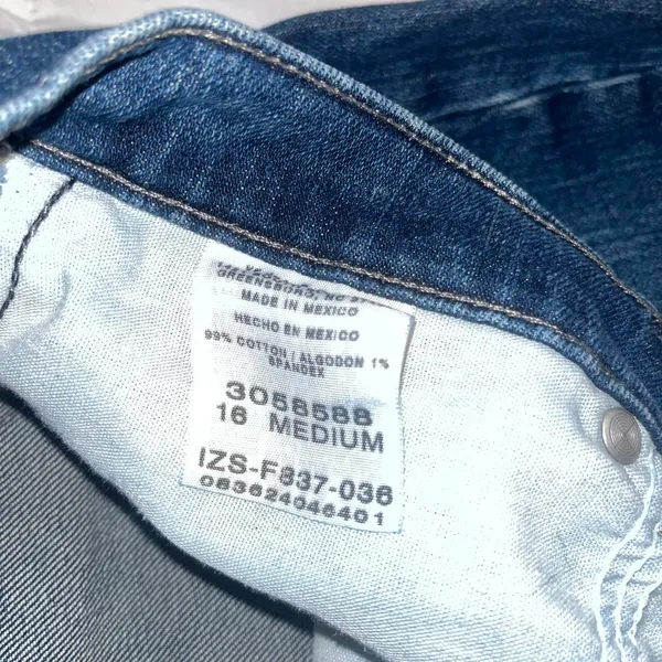 Lee Relaxed Bootcut At The Waist Classic Fit Womans Plus Size 16 Dark Denim Jean - Image 5