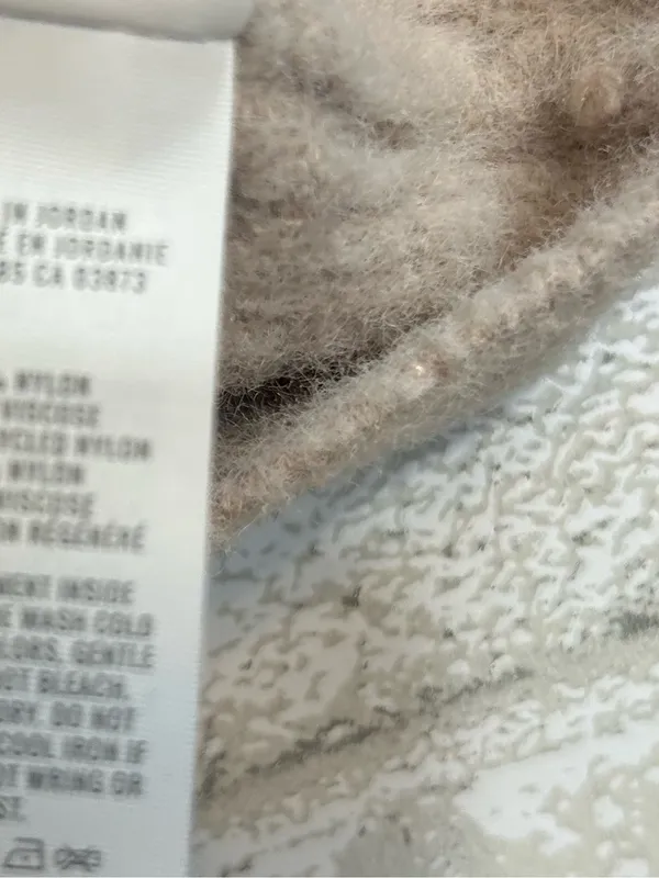 Aerie Women's Ribbed Crewneck Sweater - Beige Size Medium - Image 6