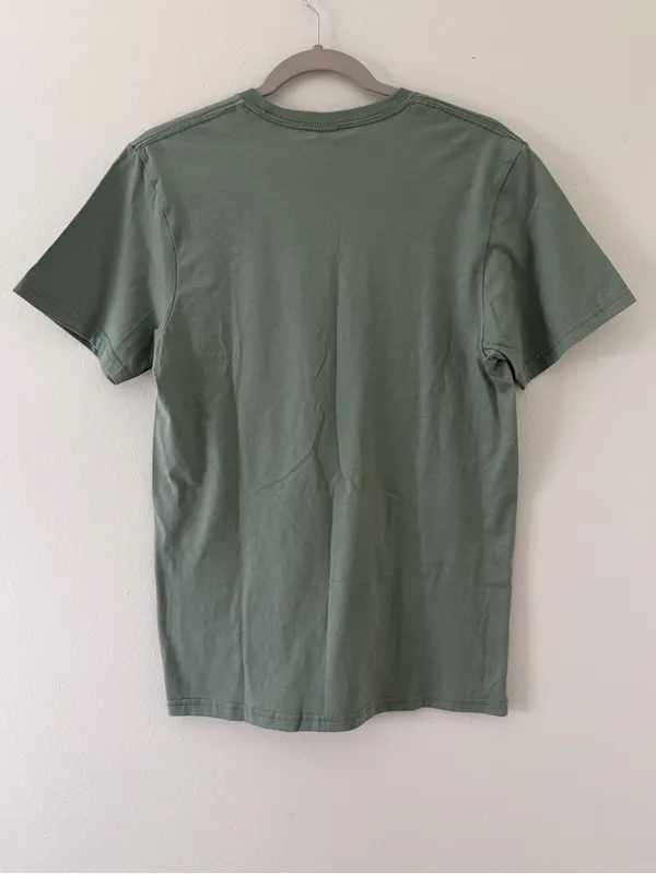 NWT Boots & Boho Patchwork Western Green Tee size small - Image 2