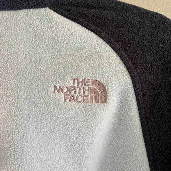 The North Face Womens Full Zip Fleece Jacket‎ Blue Navy Mock Neck Small - Image 13