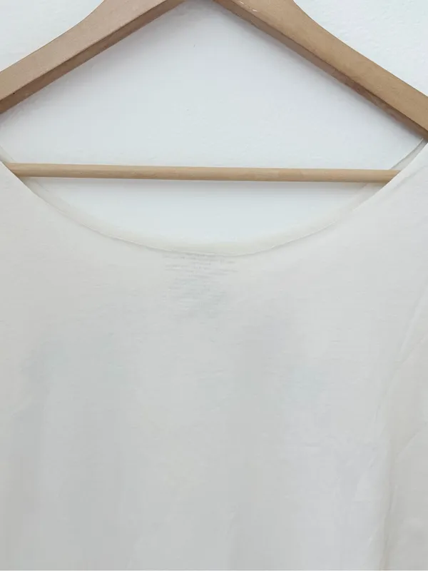 Post Malone Cowboy Off-the-Shoulder Graphic Off-White Tee - Image 7