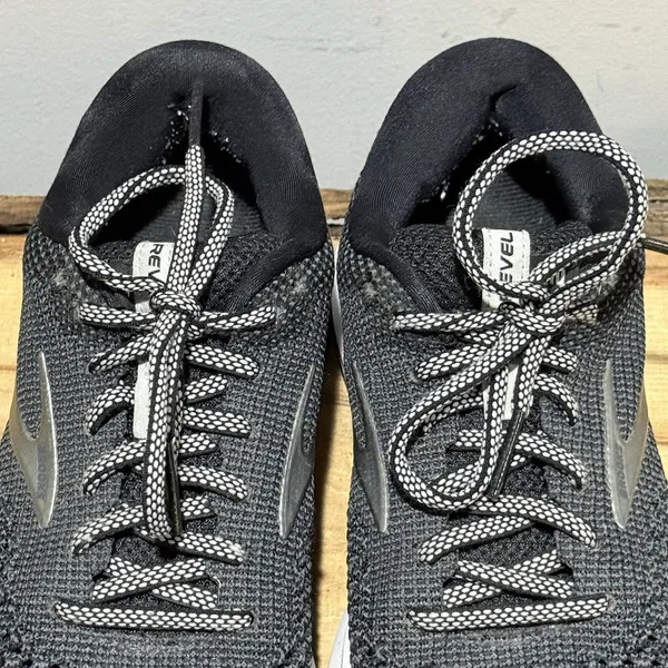 Brooks reveal 2 Black Gray Athletic running Sneakers‎ size 6.5 A54 - Image 7