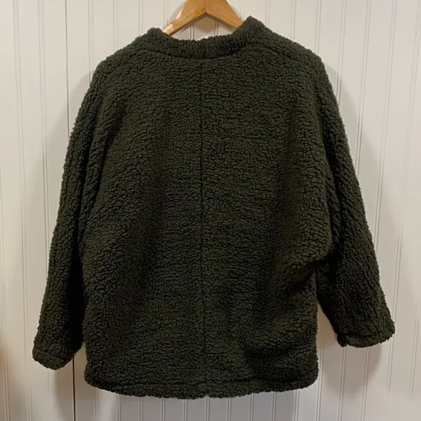 All in Favor Sherpa olive green jacket - Image 4