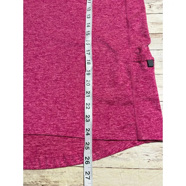 Nike Running Dri-Fit Crew Neck Long-Sleeve Shirt Medium Pink Athleisure Active - Image 5