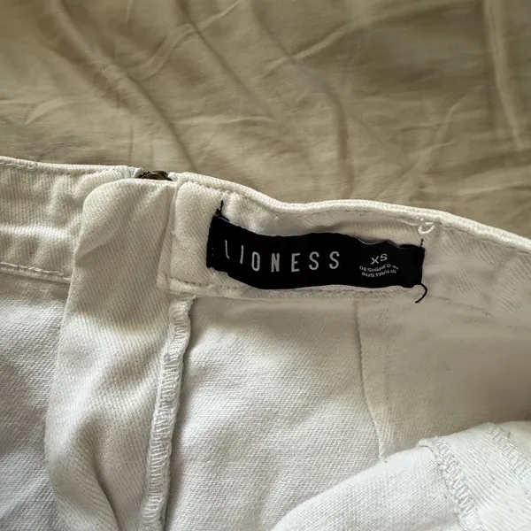 Princess Polly lioness mini skirt white - Image 4