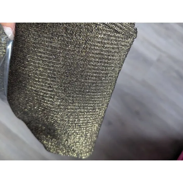 Urban Outfitters Metallic black/gold bodycon dress Small - Image 7