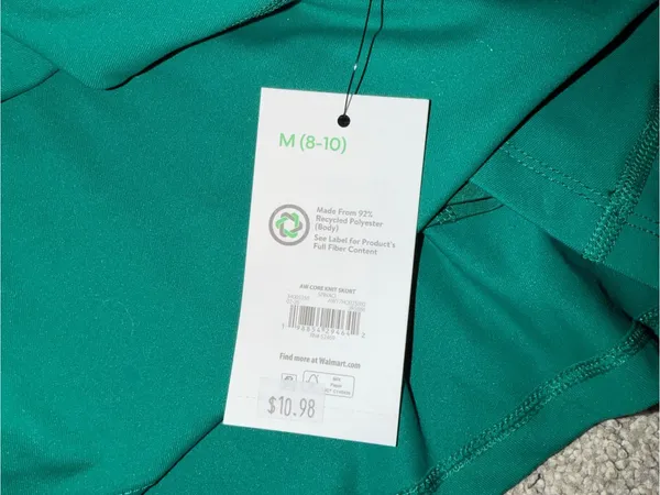 Athletic Works Teal Green Performance Skort - Image 4