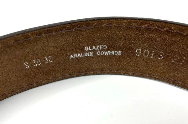 Levi’s Glazed Cowhide Leather Belt - Image 4