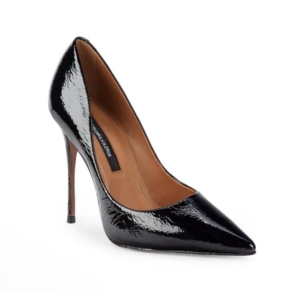 New!‎ BCBGMAXAZRIANola Patent Leather Pumps in Black Sz 8.5 $199 - Image 2