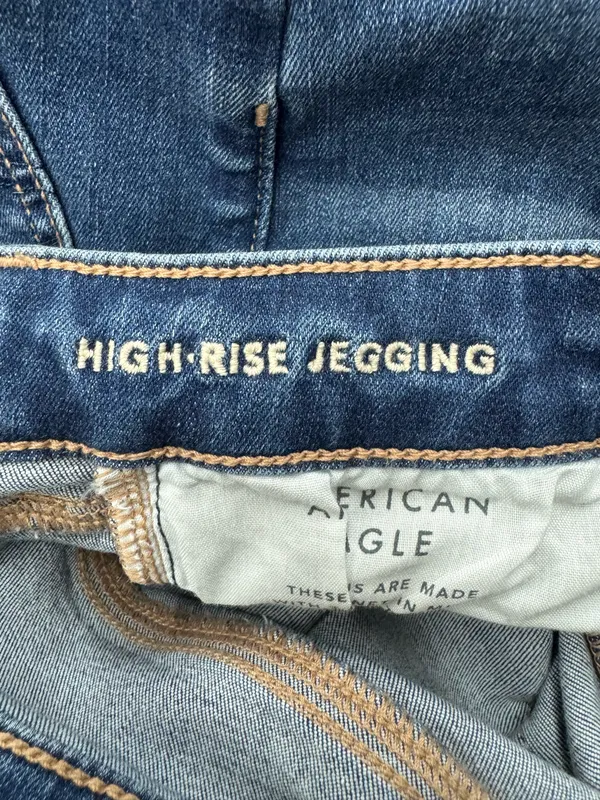 American Eagle Next Level Stretch High-Rise Jegging Jeans Size 2 - Image 6