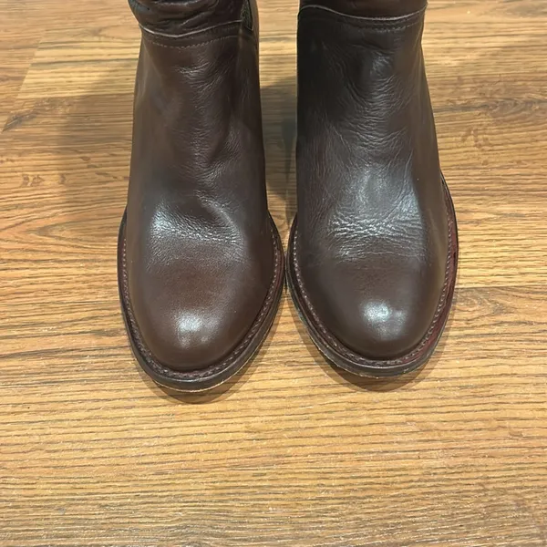 Frye Dorado Boots Womens 6 Brown Leather Slouchy 77580 - Image 7