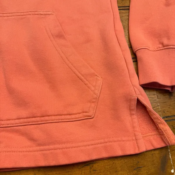 Columbia Sportswear Coral‎ Pink Logo Pullover Hoodie Sweatshirt Women XS - Image 2